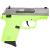 SCCY CPX-1 Gen3 9mm Lime Green Pistol W/ Stainless Steel Slide 3.1