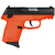 SCCY CPX-1 Gen3 9mm Orange, Red Dot Ready Pistol 3.1