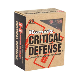 Hornady FTX® Critical Defense 40 S&W 165gr 20rd - 91340 : RK Guns