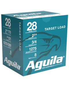 Aguila Target Load 28 Gauge,  25 RD, 2.75" Shotshells 1CHB2879