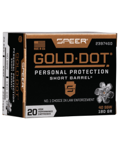 Speer Ammo 40 Sw 180 GR 20 RD 23974GD