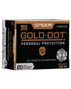 Speer Ammo 45 Acp 185 GR 20 RD 23964GD