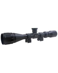 BSA Sweet 17 Black Matte 3-9x 40mm AO 1" Tube 30/30 Duplex Reticle Features Dovetail Rings -1739X40AO