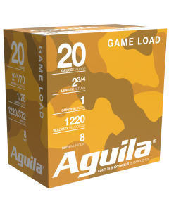 Aguila Birdshot 20 Gauge 25 RD, 2.75" Shotshells 1CHB2048