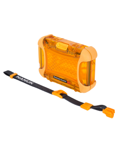 Nanuk Nano 310 Water-Resistant Orange Case with PowerClaw Latches, 5.2" L x 3" W x 1.1" H - 3100003