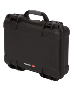 Nanuk 910 Waterproof Black Resin Case with Foam Padding, 13.2" L x 9.2" W x 4.1" H - 9101001