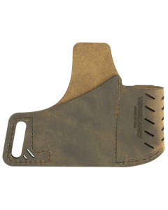 Versacarry Commander OWB Size 3 Distressed Brown Leather Belt Slide Holster for Sig P290, Right Hand - 62103