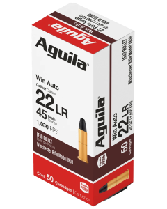 Aguila Target & Range 22 Win 50 RD, 45 GR Rimfire Rounds 1B220504