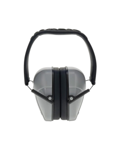 Caldwell Passive Low-Profile Muff 24 dB, Over the Head Hearing Protection, Gray/Black Adult - 1103305