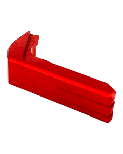 Cross Armory Extended Mag Catch for Glock Gen1-3/P80, Red  - CRGMCRD