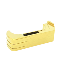 Cross Armory Extended Mag Catch for Glock Gen4-5, Gold  - CRG5MCGD