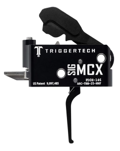 TriggerTech Adaptable Two-Stage Flat Trigger with 2.50-5 lbs Draw Weight for Sig MCX - ARCTBB25NNF