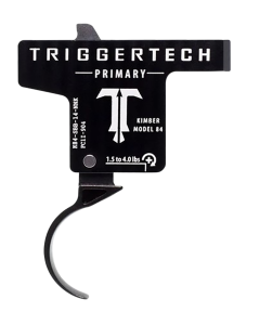 TriggerTech Primary Single-Stage Curved Trigger with 1.50-4 lbs Draw Weight for Kimber M84 - K84SBB14NNK