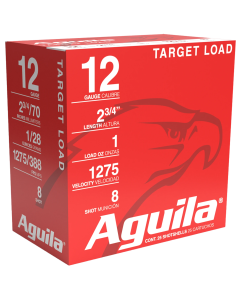 Aguila Target Load 12 Gauge 25 RD, 2.75" Shotshells 1CHB1328