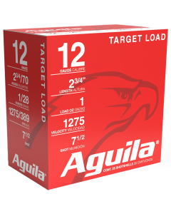 Aguila Target Load 12 Gauge 25 RD, 2.75" Shotshells 1CHB1347