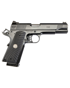 Wilson Combat 1911 9MM LUGER SAO, Black Armortuff 5" 10+1 RD CQBEFS9