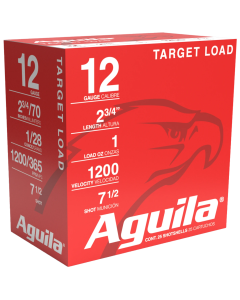 Aguila Target Load 12 Gauge 25 RD, 2.75" Shotshells 1CHB1304