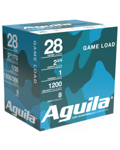 Aguila Birdshot 28 Gauge 25 RD, 2.75" Shotshells 1CHB2838