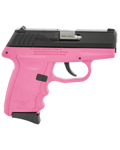 SCCY CPX3 380 ACP DAO, Pink 3.1" 10+1 RD CPX3CBPK