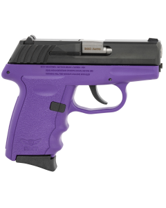 SCCY CPX3 380 ACP DAO, Purple 3.1" 10+1 RD CPX3CBPU