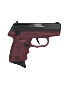 SCCY CPX4 380 ACP DAO, Crimson Red 2.96" 10+1 RD CPX4CBCR