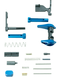 Timber Creek Lower Parts Kit, Blue for AR-15 - ARLPKB