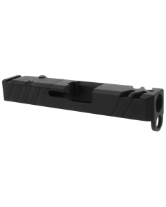 TacFire Replacement Slide 9mm Luger with Optics Cut & Slide Ports for Glock 26 Gen3 - GLKSL26G2