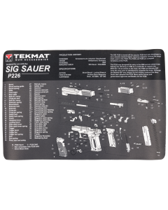 BECK TEK LLC TEKMAT Sig Sauer P226 CLEANING AND RESTORATION TEKR17SIGP226