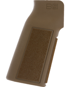 B5 Systems Type 22 P-Grip Coyote Brown Increased Vertical Grip Angle with No Backstrap, Fits AR-Platform - PGR1454