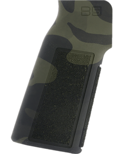 B5 Systems Type 22 P-Grip Black Multi-Cam Increased Vertical Grip Angle with No Backstrap, Fits AR-Platform - PGR1473