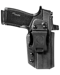 1791 Gunleather Tactical IWB Black Kydex Compatible with P365-X MACRO Belt Clip, Right Hand - TACIWBP365XMBLKR