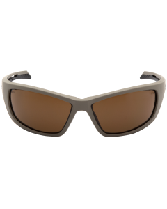 Pyramex Howitzer Glasses Bronze Lens Anti-Fog Tan Frame - VGST1318T