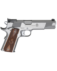 Springfield 1911 Loaded Target .45 ACP Stainless Steel Pistol 5" 7+1RD PI9132LCA (California Compliant)