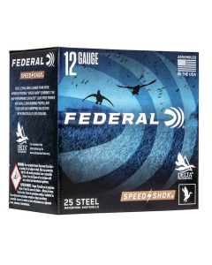 Federal Speed-Shok 12GA 3" #2 Shot Shells 25RD WF1422