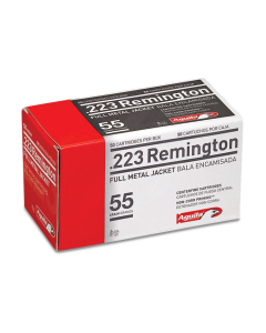 Aguila .223 Remington, 55 Grain FMJ Centerfire Ammunition 50 Rounds 1E223110