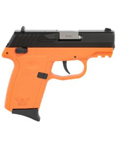 SCCY CPX-1 Gen3 9mm Orange Pistol 3.1" 10+1RD CPX-1CBORG3