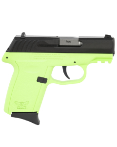 SCCY CPX-2 Gen3 9mm Lime Green Pistol 3.1" 10+1RD CPX-2CBLGG3