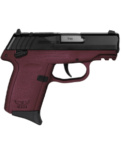 SCCY CPX-1 Gen3 9mm Crimson Red, Red Dot Ready Pistol 3.1" 10+1RD CPX-1CBCRRDRG3