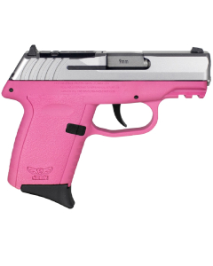 SCCY CPX-2 Gen3 9mm Pink, Red Dot Ready Pistol W/ Stainless Steel Slide 3.1" 10+1RD CPX-2TTPKRDRG3