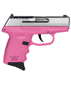 SCCY CPX-3 Gen3 .380 ACP Pink, Red Dot Ready Pistol W/ Stainless Steel Slide 3" 10+1RD CPX-3TTPKRDRG3