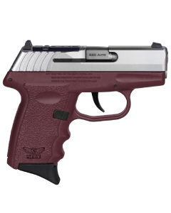 SCCY CPX-3 Gen3 .380 ACP Crimson Red, Red Dot Ready Pistol W/ Stainless Steel Slide 3" 10+1RD CPX-3TTCRRDRG3