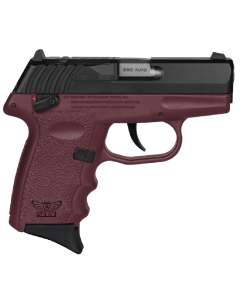 SCCY CPX-4 Gen3 .380 ACP Crimson Red, Red Dot Ready Pistol 3" 10+1RD CPX-4CBCRRDRG3