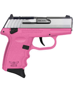 SCCY CPX-4 Gen3 .380 ACP Pink, Red Dot Ready Pistol W/ Stainless Steel Slide 3" 10+1RD CPX-4TTPKRDRG3