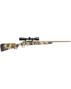 Savage Axis II XP 6.5 Creedmoor Woodland Camouflage Rifle With 3-9x40mm Scope 22" 4+1RD 58109