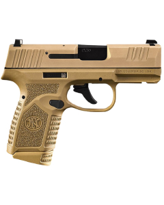 FN Reflex 9mm Micro-Compact, Flat Dark Earth Pistol 3.3" 11+1/15+1RD 66-101409