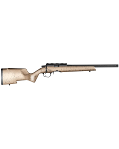 Christensen Arms Ranger .22WMR Tan, Bolt Action Rifle With Black Webbing 18" 9+1RD - 801-12013-00