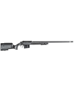 Christensen Arms BA Tactical 6.5 PRC, Black, Bolt Action Rifle With Gray Webbing 26" 4+1RD - 801-04001-00