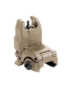 Magpul MBUS Flat Dark Earth Sight, Front - MAG247-FDE