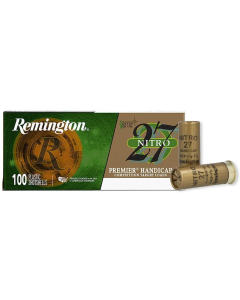 Remington Nitro 27 12 Gauge 100 RD #8 Shotshell - 28869