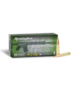 Remington Subsonic Rifle 300 Blackout 220 GR 20 RD - 28430